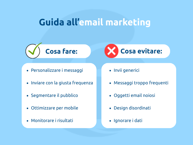 guida all'email marketing nel settore turistico