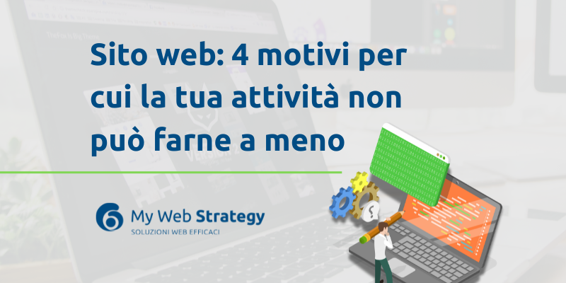 perché è importante avere un sito web?